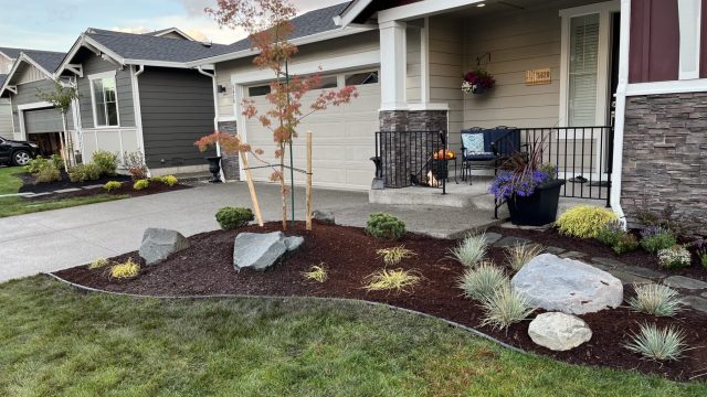 front yard garden