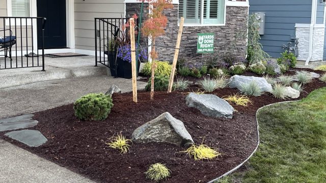 front yard garden