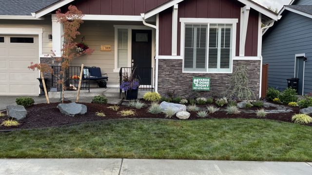 front yard garden