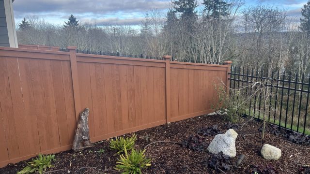 garden wall installation