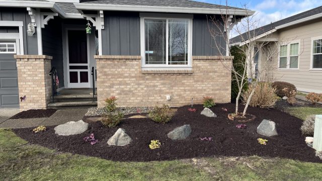 front yard garden
