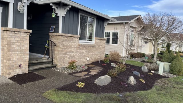 front yard garden